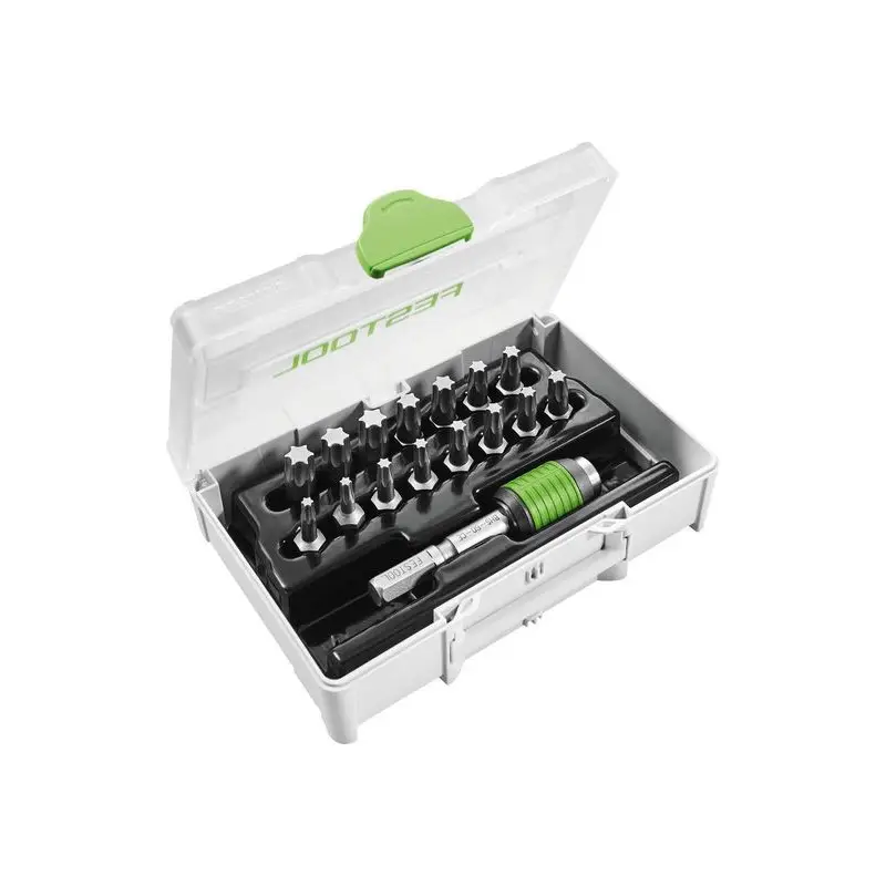 Assortiment d'embouts SYS3 XXS CE-TX BHS 60 Festool Assortiment d'embouts SYS3 XXS CE-TX BHS 60 Festool