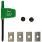 Plaquettes réversibles HW-WP 20x12x1,5 (4x) Festool Plaquettes réversibles HW-WP 20x12x1,5 (4x) Festool