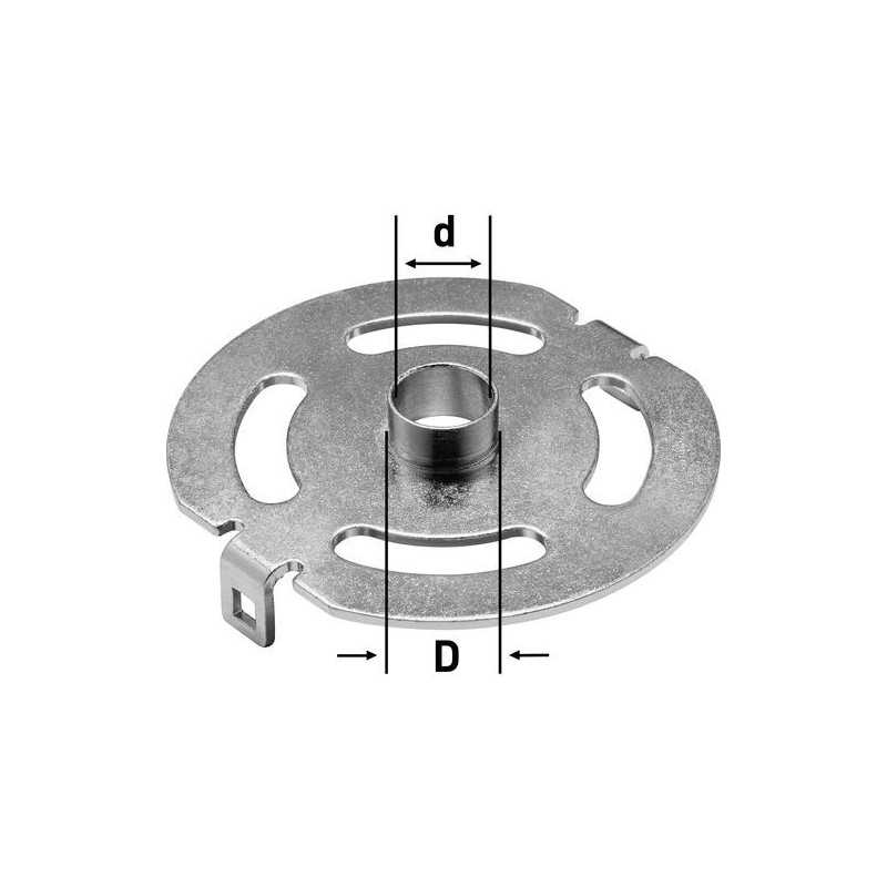 Bague de copiage KR-D 17,0/OF 1400 Festool