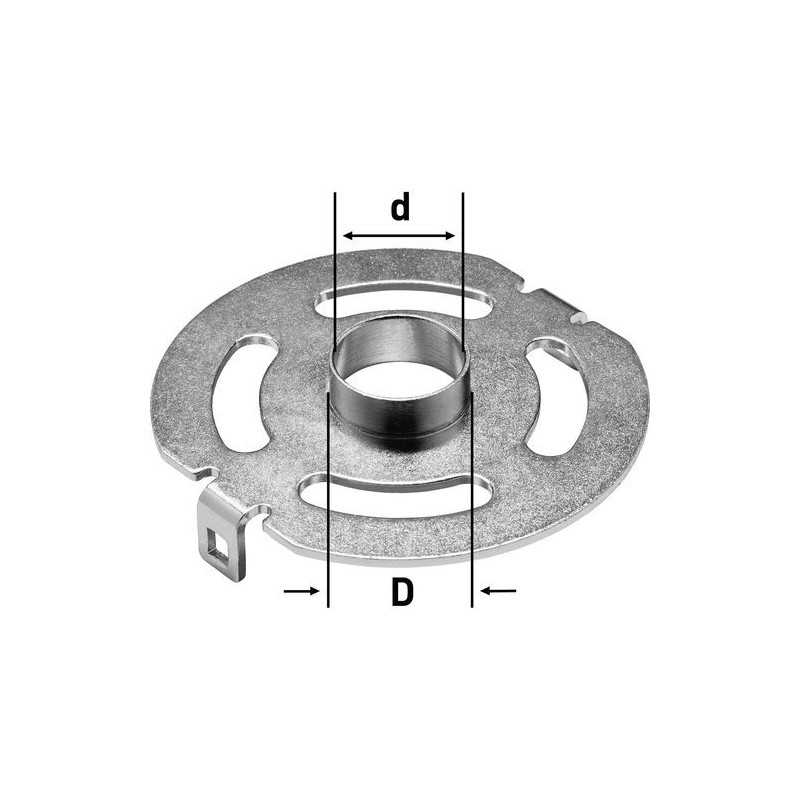 Bague de copiage KR-D 24,0/OF 1400 Festool