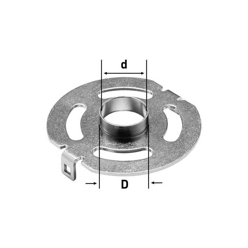 Bague de copiage KR-D 27,0/OF 1400 Festool