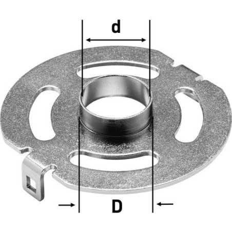 Festool Bague de copiage KR-D 27,0/OF 1400