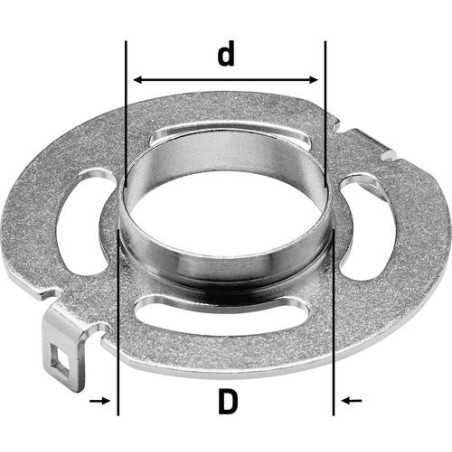 Festool Bague de copiage KR-D 40,0/OF 1400