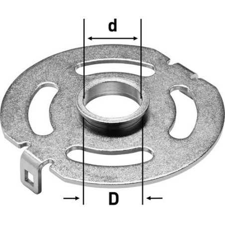 Bague de copiage KR-D 24,0/OF 1400 Festool