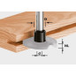 Broche porte-outil S8 1,5-5 D14 Festool