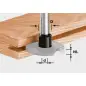 Broche porte-outil S8 1,5-5 D14 Festool