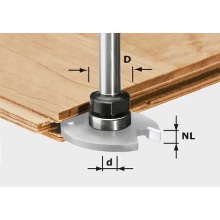 Festool Broche porte-outil S8 1,5-5 KL16