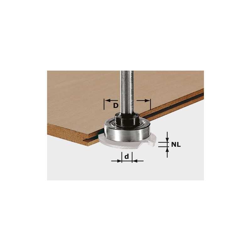 Broche porte-outil S8 1,5-5 KL28 Festool