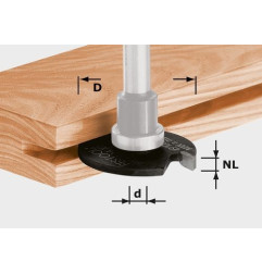 Festool Disque à rainurer à plaquettes HW D40x1,5