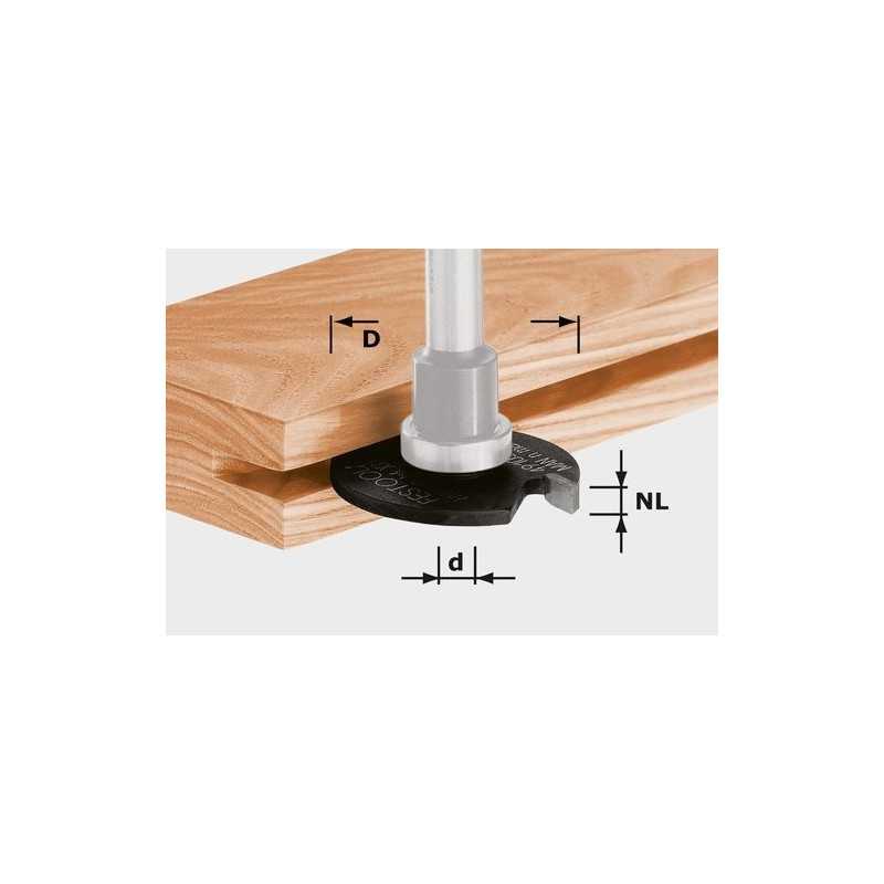Disque à rainurer à plaquettes HW D40x5 Festool