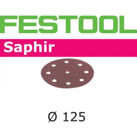 Festool Abrasif STF D125/8 P50 SA/25 Saphir