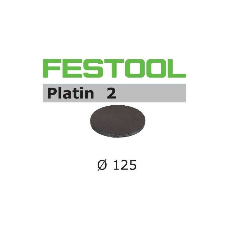 Festool Abrasif STF D125/0 S500 PL2/15 Platin 2