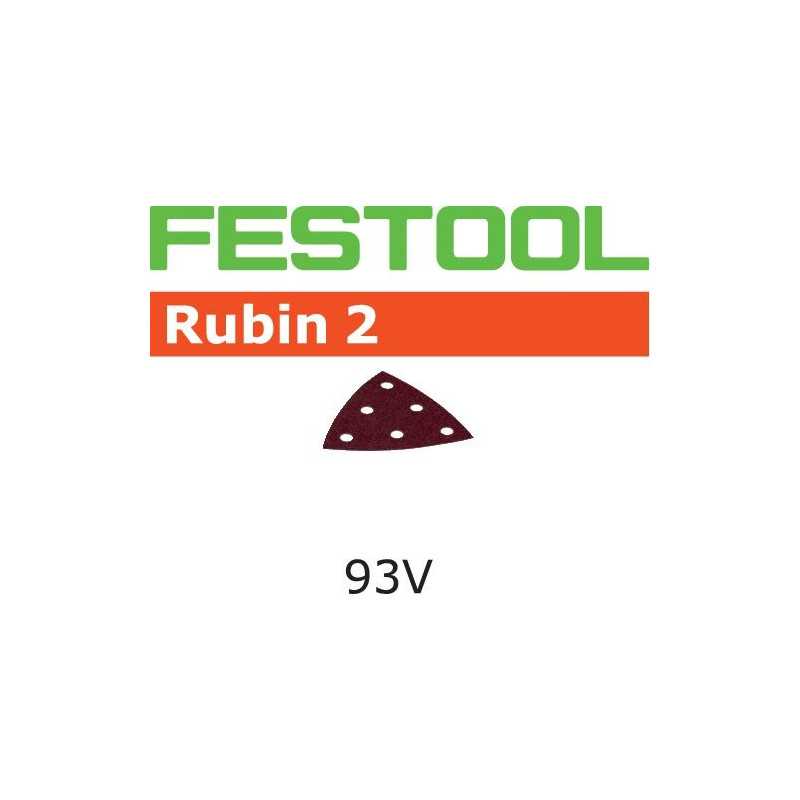 Abrasif STF V93/6 P120 RU2/50 Rubin 2 Festool