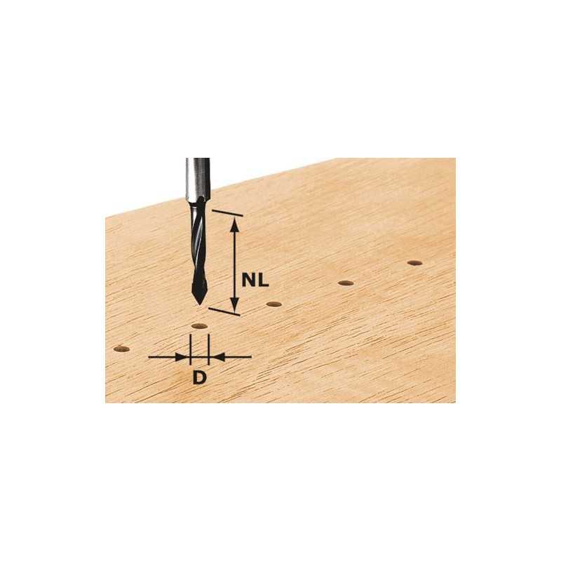 Foret de perçage HW S8 D5/30 Festool