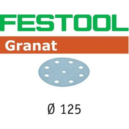 Festool Abrasif STF D125/8 P40 GR/10 Granat