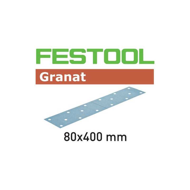 Festool Abrasifs STF 80X400 P100 GR/50 Granat