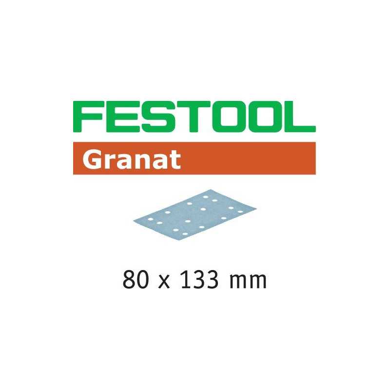 Abrasifs STF 80x133 P400 GR/100 Granat Festool
