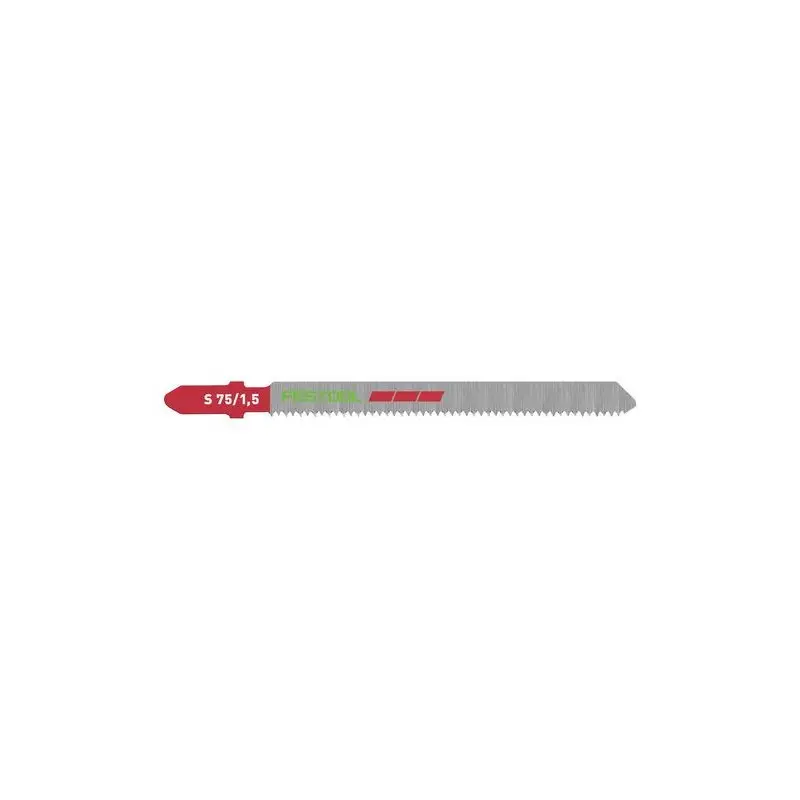 Lame de scie sauteuse S 75/1,5/5 PLASTICS PROFILE Festool