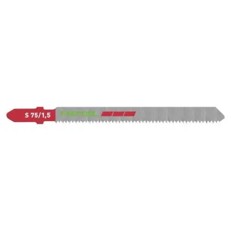 Lame de scie sauteuse S 75/1,5/5 PLASTICS PROFILE Festool