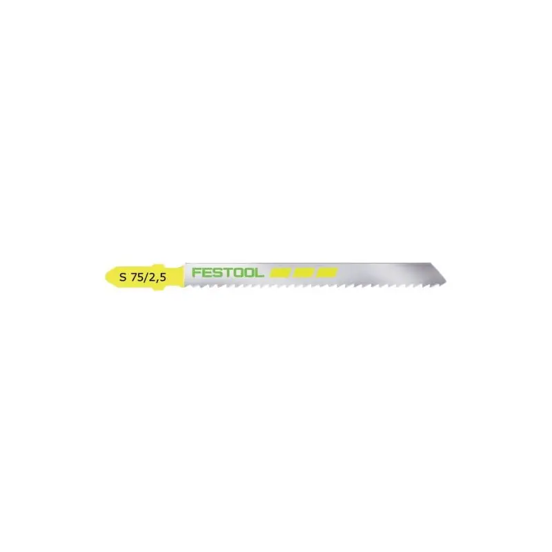 Lame de scie sauteuse S 75/2,5/5 WOOD FINE CUT Festool