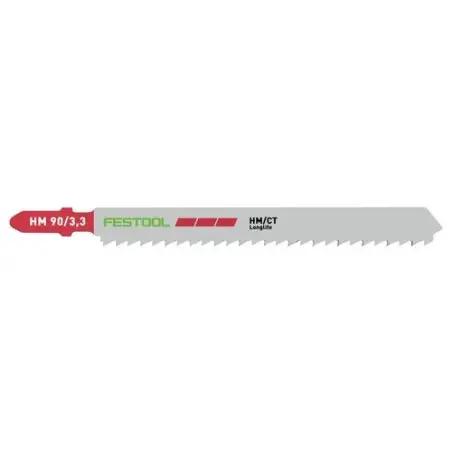 Lame de scie sauteuse HM 90/3,3 PLASTICS LAMINATE Festool