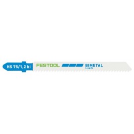 Festool Lame de scie sauteuse HS 75/1,2 BI/5 METAL STEEL/STAINLESS STEEL