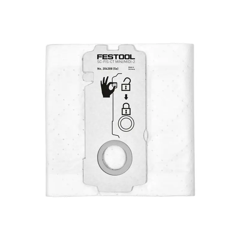 Sac filtre SELFCLEAN SC-FIS-CT MINI/MIDI-2/5/CT15 Festool