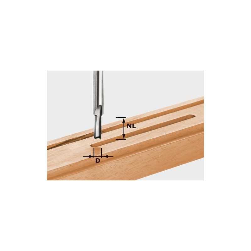 Fraise à rainurer HW S8 D3/6 Festool