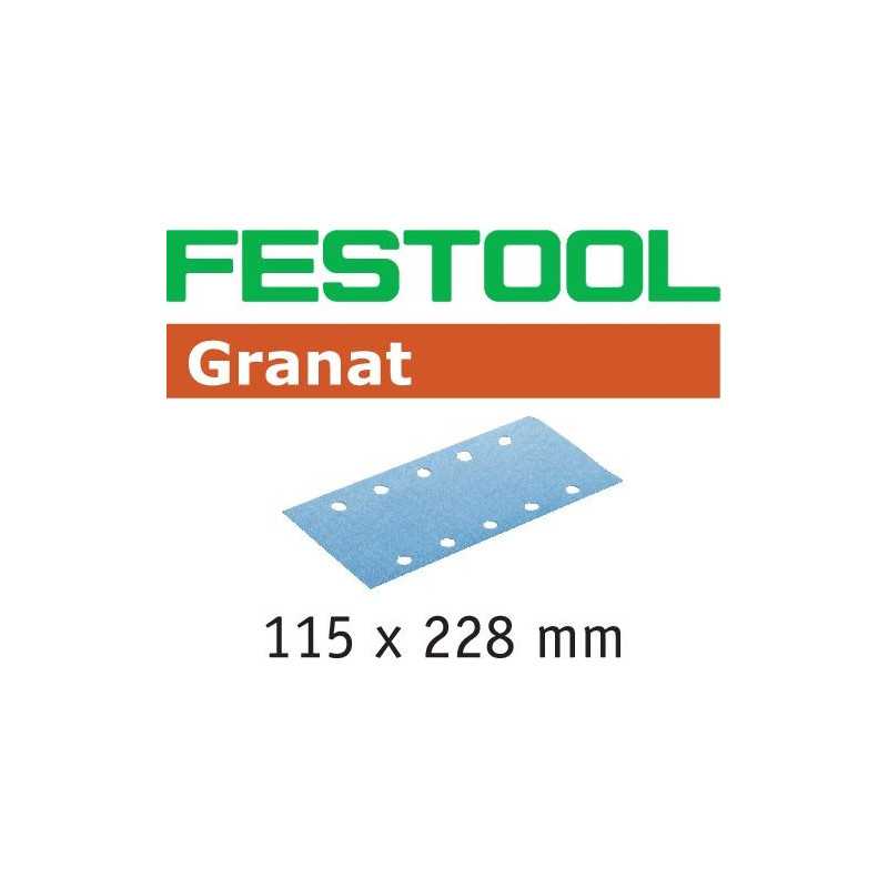 Festool Abrasifs STF 115X228 P80 GR/50 Granat