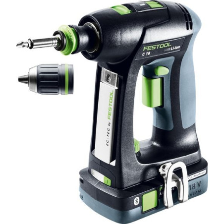 Festool Perceuse-visseuse sans fil C 18 HPC 4,0 I-Plus