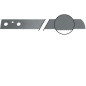 Lame droite - HSS - L300mm - dents 2.1mm Référence 63503070000 Fein