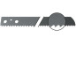 Lame droite - L530mm - dents 6.3mm Référence 63503040003 Fein Lame droite - L530mm - dents 6.3mm Référence 63503040003 Fein