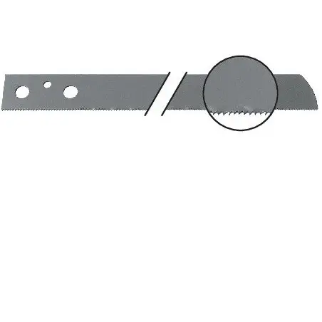 Lame droite - HSS - L400mm - dents 1.6mm Référence 63503064005 Fein