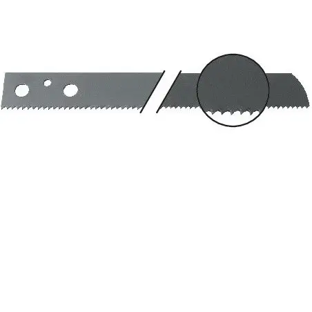 Lame droite - HSS - L400mm - dents 3.2mm Référence 63503068004 Fein