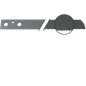 Lame droite - HSS - L400mm - dents 3.2mm Référence 63503068004 Fein