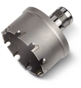 Scie-cloche au carbure de tungstène pour tubes avec emmanchement QuickIN PLUS Fein