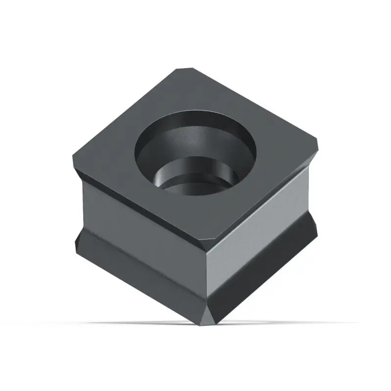 Plaquette réversible SX pour chanfrein sur aluminium, métaux non ferreux et tendres (8 arêtes). Référence 64302007010 Fein
