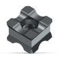 Plaquette réversible KX pour rayon 3 mm sur aluminium, métaux non ferreux et tendres (8 arêtes). Référence 64302005010 Fein Plaquette réversible KX pour rayon 3 mm sur aluminium, métaux non ferreux et tendres (8 arêtes). Référence 64302005010 Fein