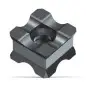 Plaquette réversible KX pour rayon 3 mm sur aluminium, métaux non ferreux et tendres (8 arêtes). Référence 64302005010 Fein