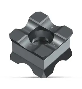 Plaquette amovible KX Fein