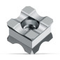 Plaquette réversible KX pour rayon de 4 mm sur aciers spéciaux, fortement alliés (8 arêtes). Référence 64302017010 Fein Plaquette réversible KX pour rayon de 4 mm sur aciers spéciaux, fortement alliés (8 arêtes). Référence 64302017010 Fein