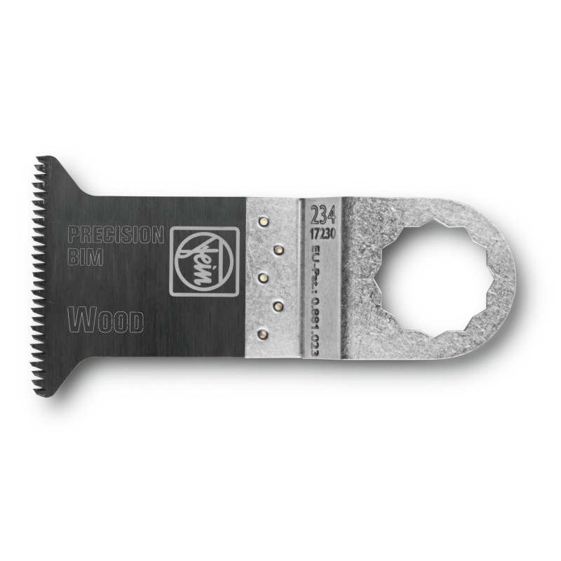 Lame de scie E-Cut Précision BIM 50x50mm - Pack de 25 Référence 63502234030 Fein Lame de scie E-Cut Précision BIM 50x50mm - Pack de 25 Référence 63502234030 Fein