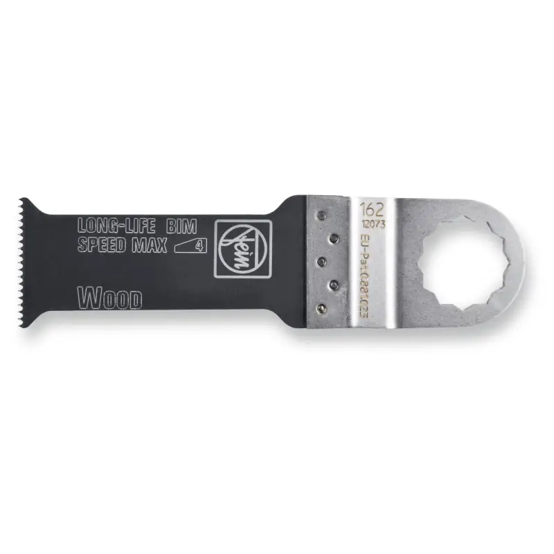 Lame de scie E-Cut Long-Life BiM 78x32mm - Pack de 100 Référence 63502162040 Fein Lame de scie E-Cut Long-Life BiM 78x32mm - Pack de 100 Référence 63502162040 Fein
