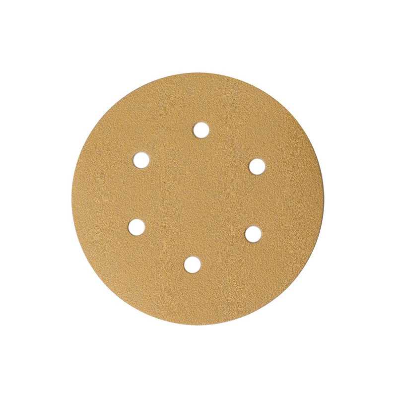 GOLD 150mm autocollant 6T P120, 100/unité Mirka GOLD 150mm autocollant 6T P120, 100/unité Mirka