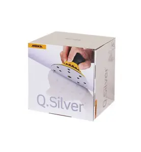 Q.SILVER 150mm Grip 15T P80, 100/unité Mirka
