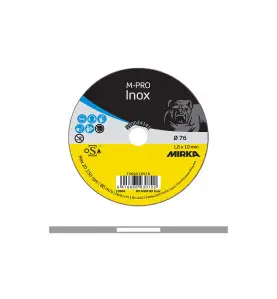 Meule de tronçonnage 76mm ép 1,6mm alé 10 Mirka