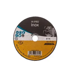 Meule de tronçonnage 76mm ép 1,6mm alé 10 Mirka