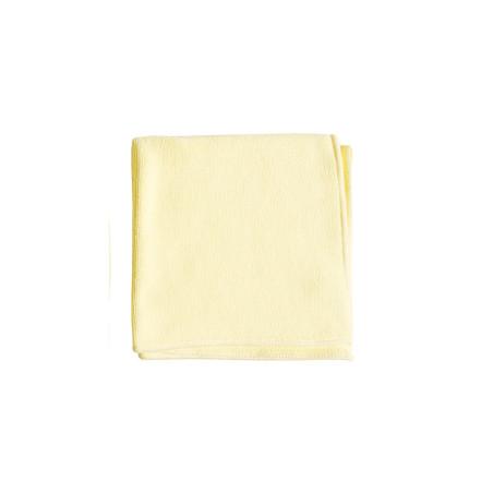 Chiffon de lustrage 330x330mm jaune, 2/unité Mirka
