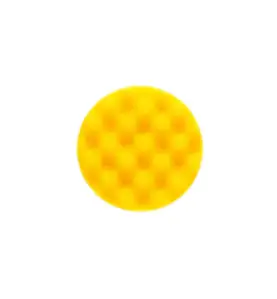 Mousse 85x25mm jaune avec alvéoles, 2/unité Mirka