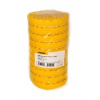 Mousse 135x25mm jaune avec alvéoles, 10/unité  Mirka
